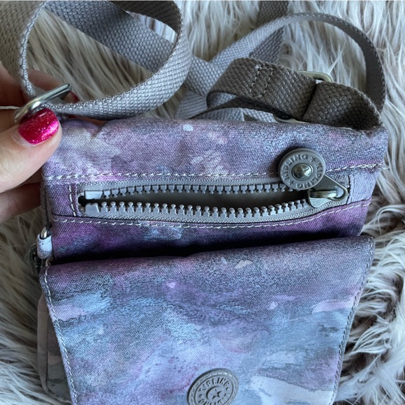 Kipling El Dorado Purple Mini Crossbody Bag - Picture 6 of 9